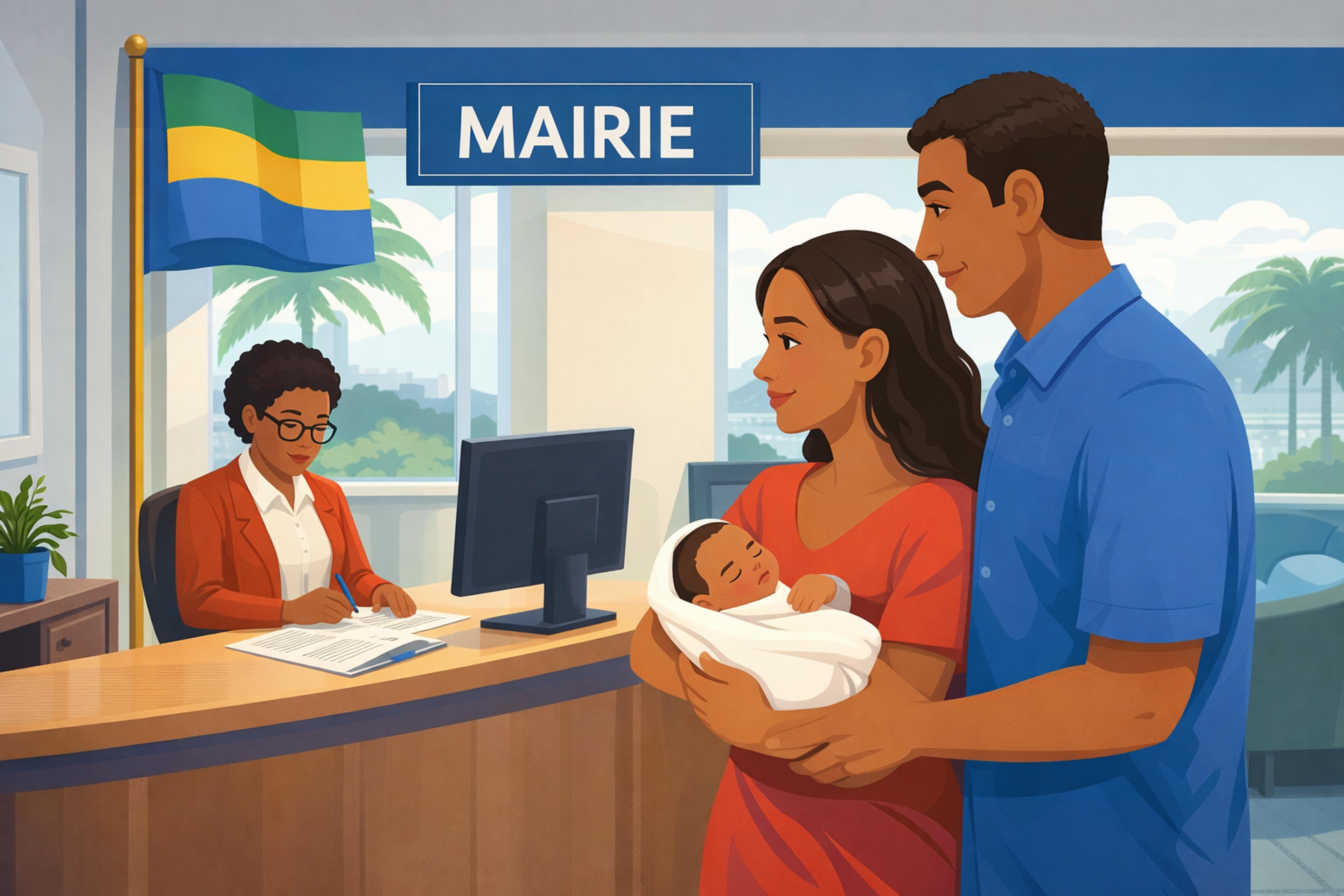 Déclaration et Établissement de l'Acte de Naissance